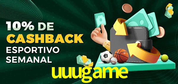 10% de bônus de cashback na uuugame