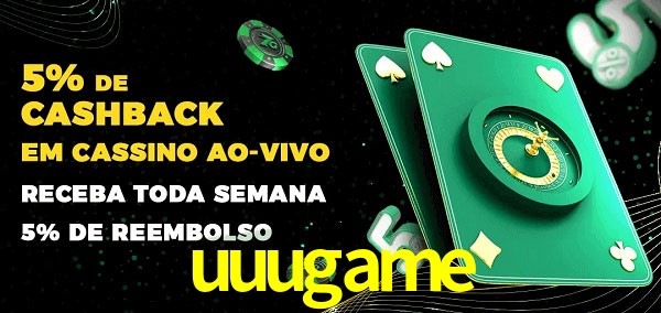 Promoções do cassino ao Vivo uuugame